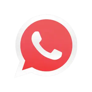 Pink Whatsapp Logo